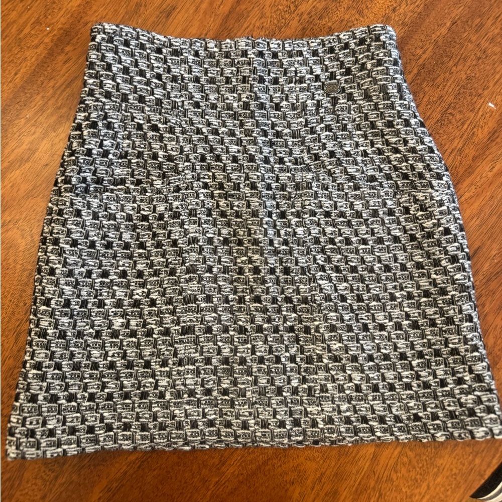 Chanel Tweed Mini Skirt